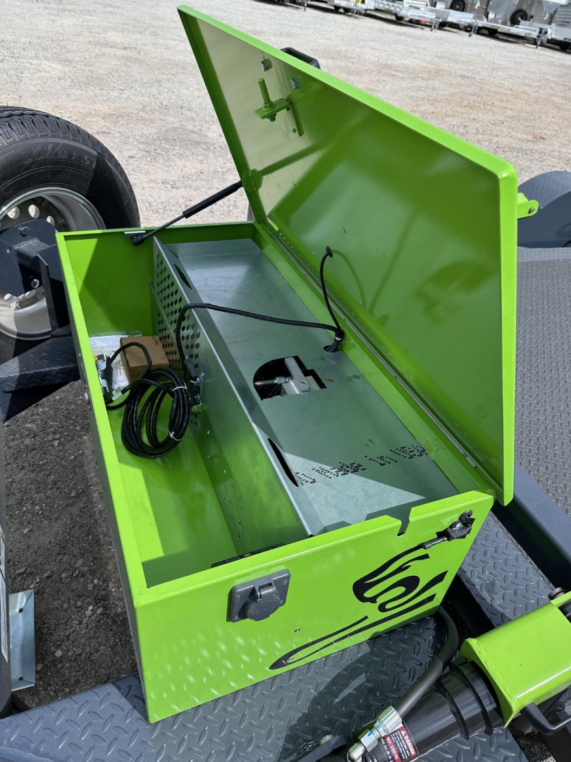 New 2025 "FlatTrak" by Belmont 7x14 HD Lay Flat Tilt Equipment Hauler - COMING SOON!