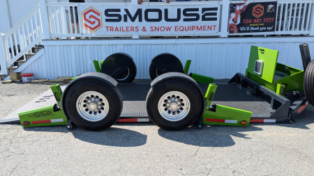 New 2025 "FlatTrak" by Belmont 7x14 HD Lay Flat Tilt Equipment Hauler - COMING SOON!