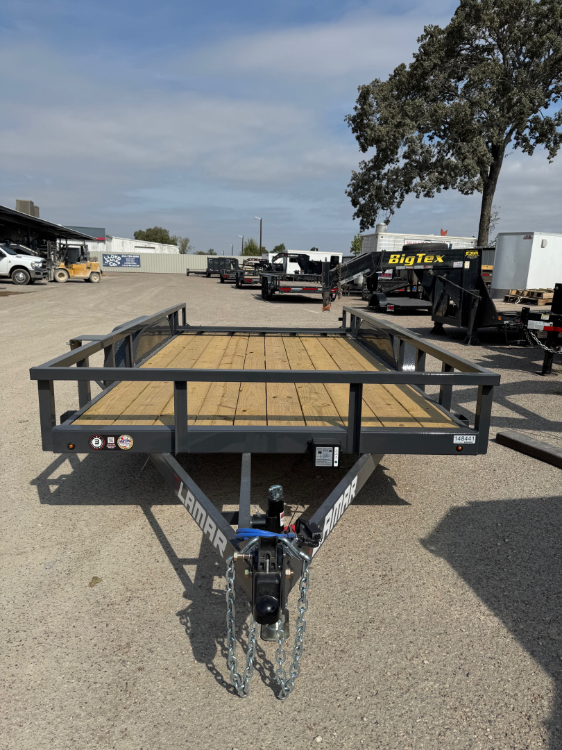 New 2026 Lamar Trailers 77X14 7K Utility Trailer