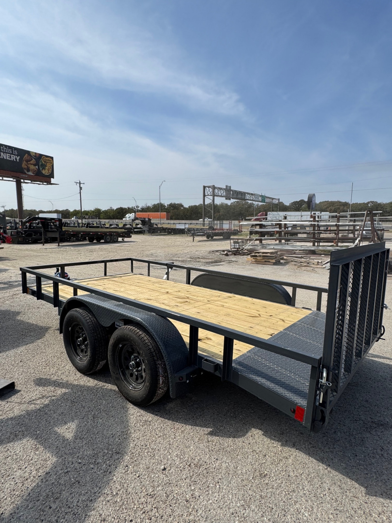 New 2026 Lamar Trailers 77X14 7K Utility Trailer