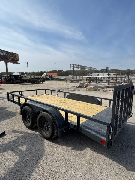 New 2026 Lamar Trailers 77X14 7K Utility Trailer