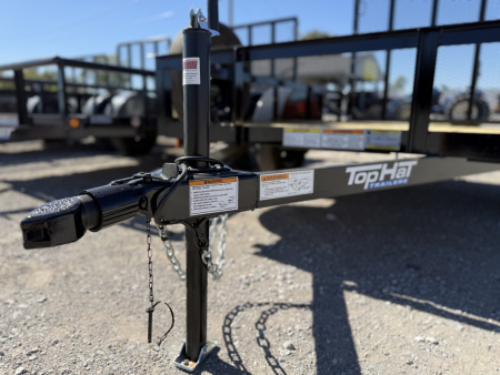 New 2026 Top Hat Trailers DJX-8x60 Utility Trailer