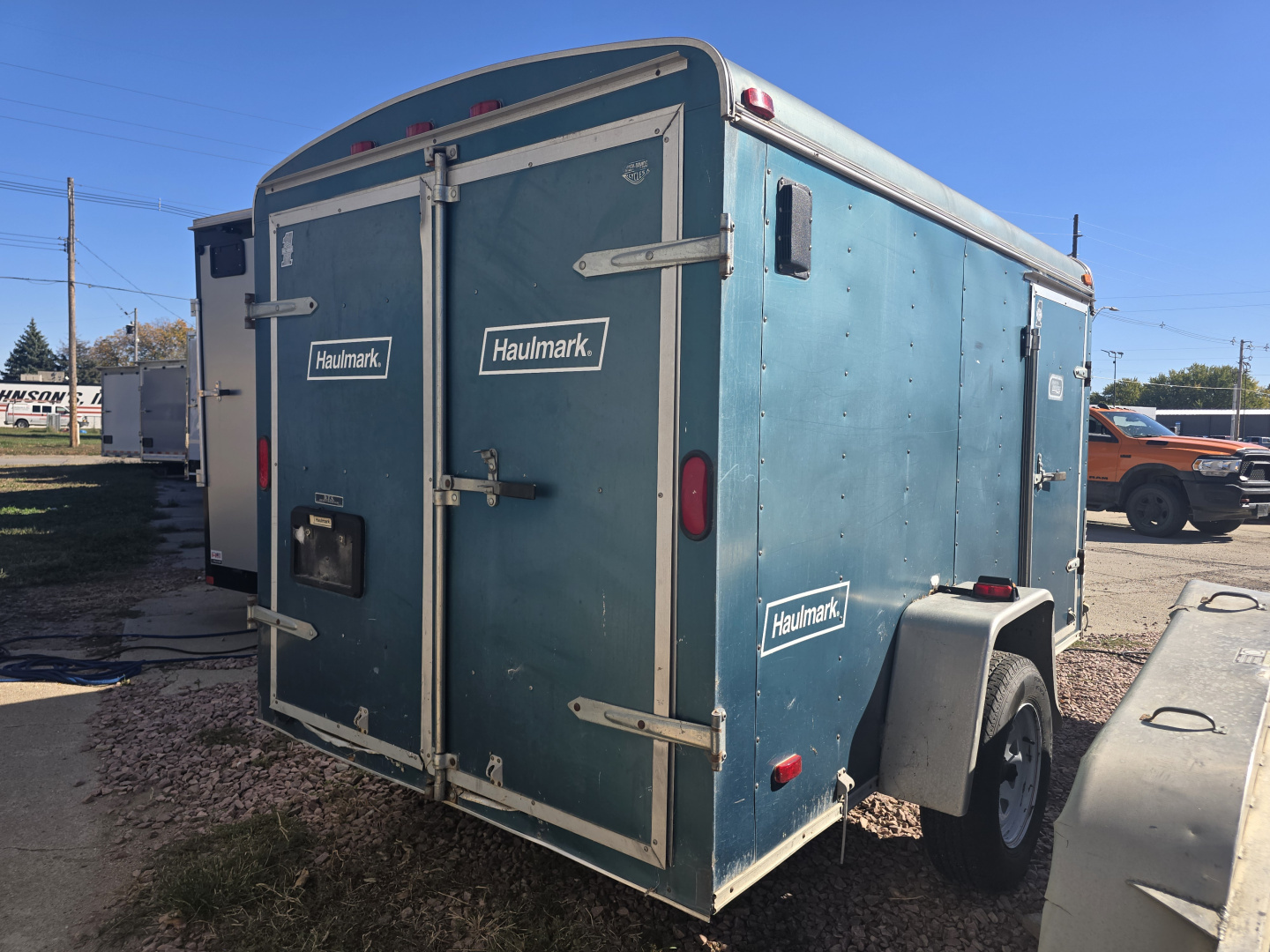 Used 2010 Haulmark 6x10 Cargo / Enclosed Trailer