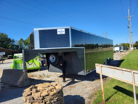 New 2026 Maxwell 8.5x24 Gooseneck Cargo / Enclosed Trailer