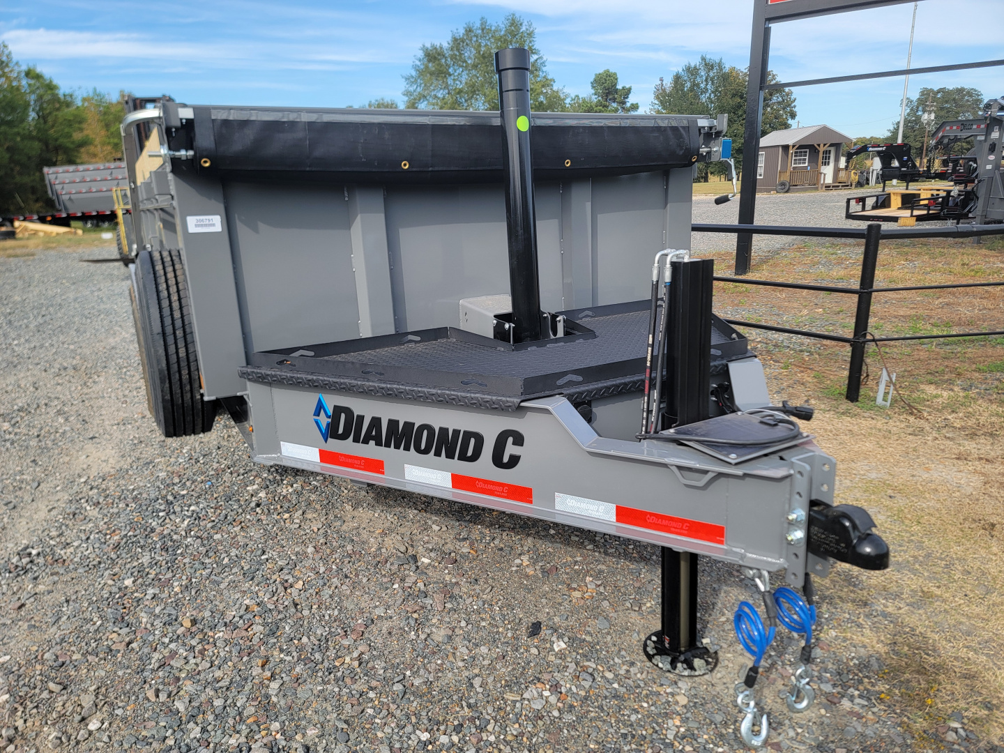 New 2026 Diamond C Trailers LPT207 14' x 82" Pacesetter Edition Dump Trailer