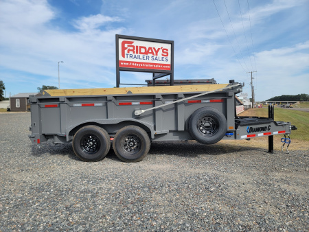 New 2026 Diamond C Trailers LPT207 14' x 82" Pacesetter Edition Dump Trailer