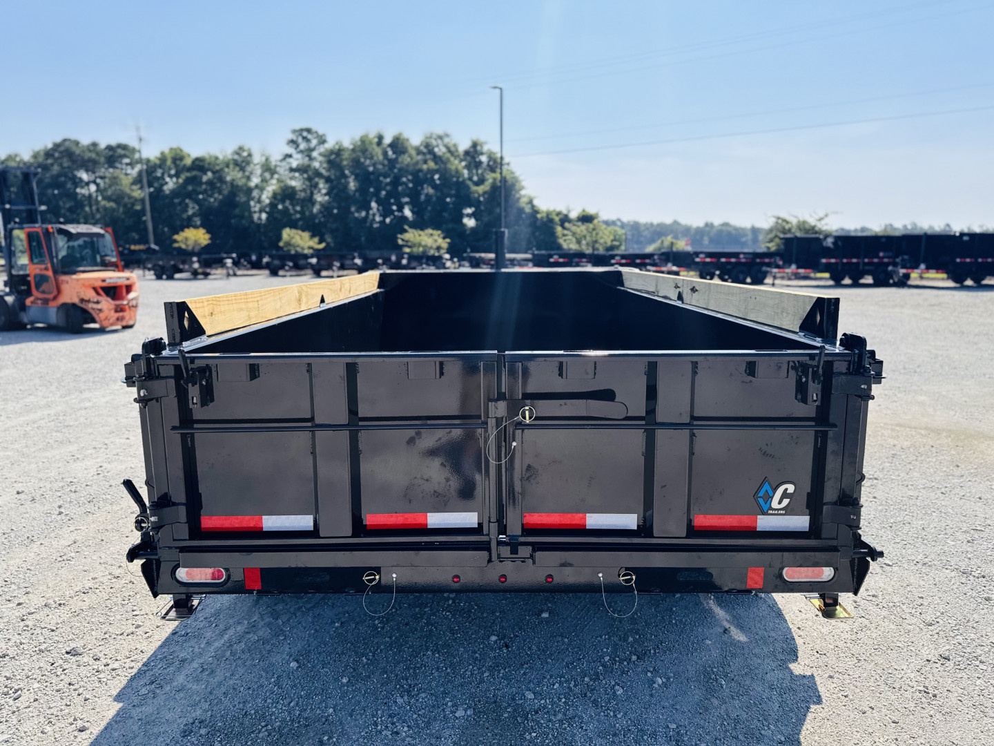 New 2026 Diamond C Trailers LPT207 7x14 24" Walls