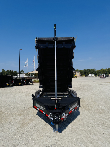 New 2026 Diamond C Trailers LPT207 7x14 24" Walls