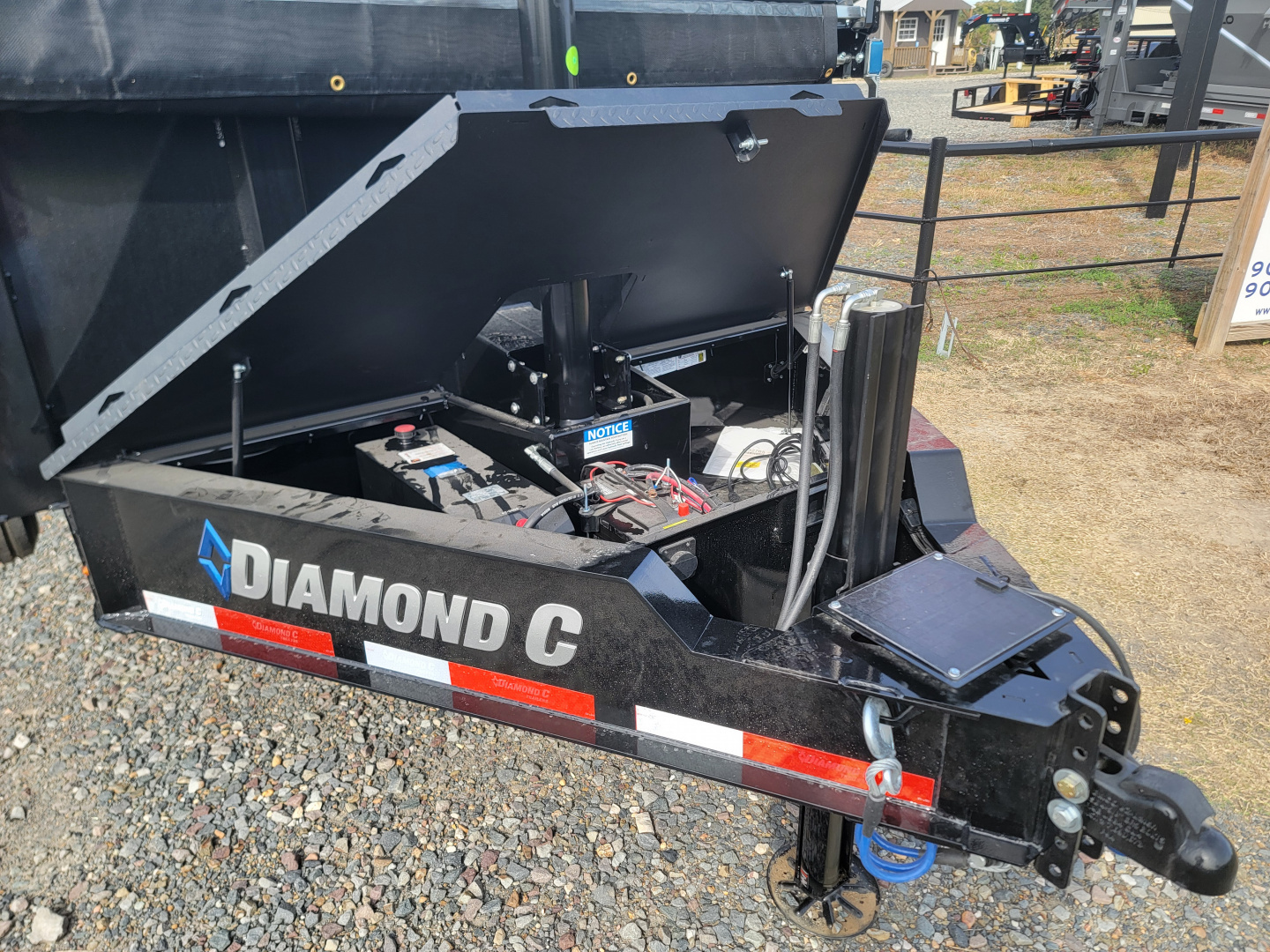 New 2026 Diamond C Trailers LPT207 14' x 82" Pacesetter Edition Dump Trailer