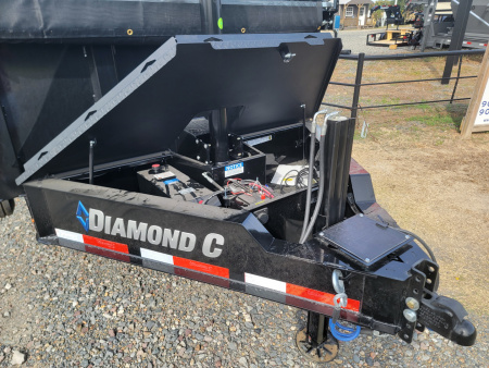 New 2026 Diamond C Trailers LPT207 14' x 82" Pacesetter Edition Dump Trailer