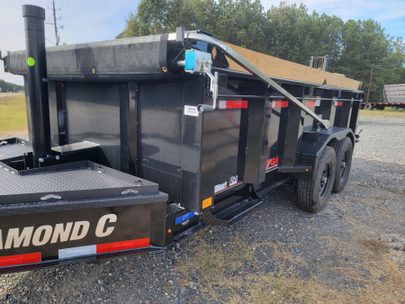 New 2026 Diamond C Trailers LPT207 14' x 82" Pacesetter Edition Dump Trailer