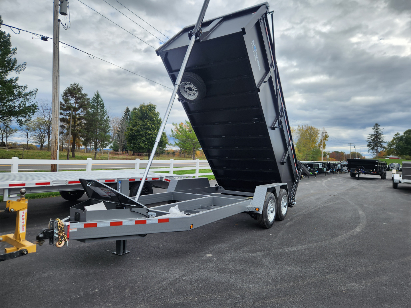 New 2026 BWISE DUT17 82x16 17K Ultimate Dump Trailer