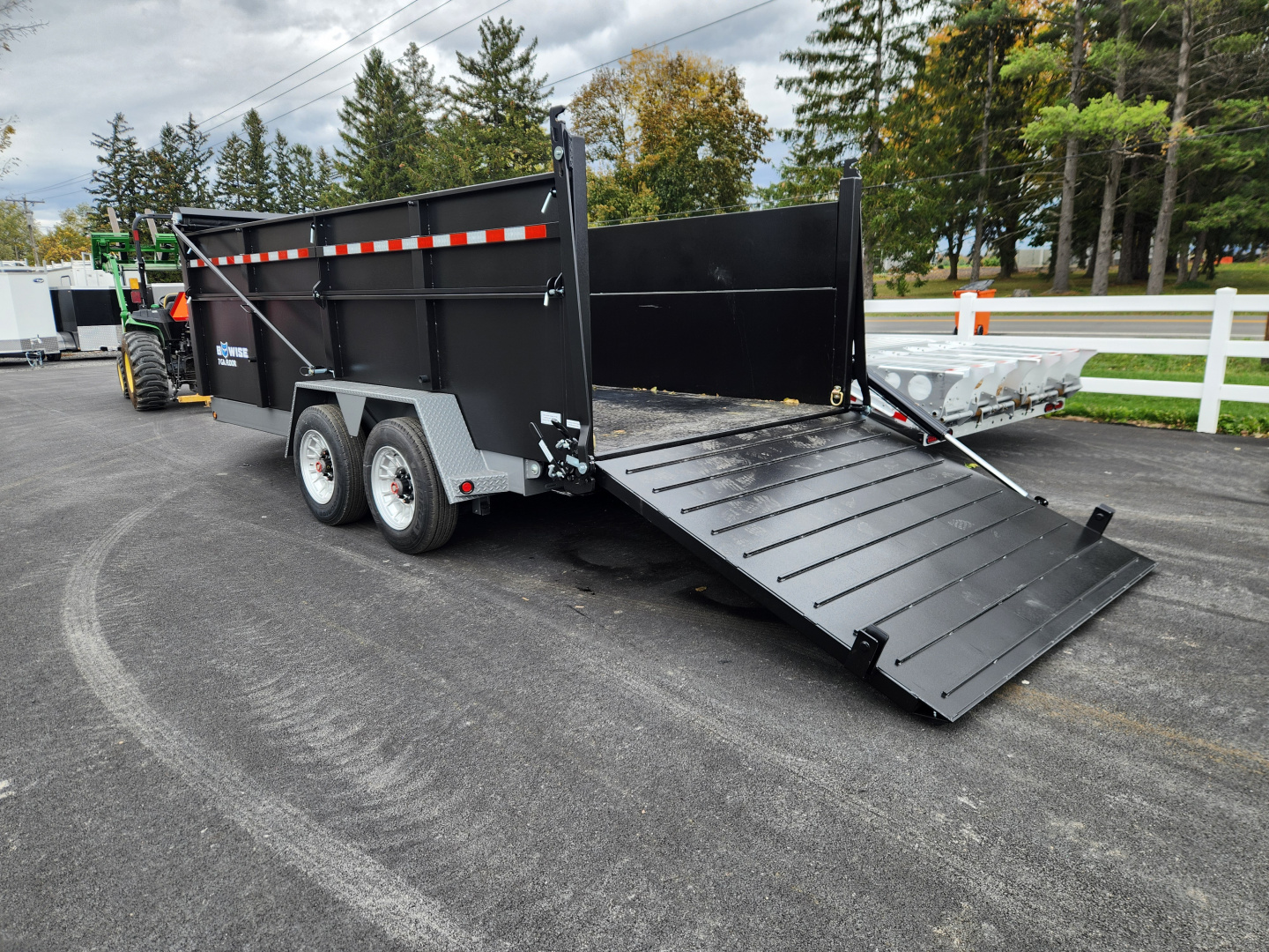 New 2026 BWISE DUT17 82x16 17K Ultimate Dump Trailer