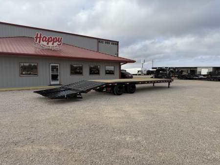 New 2026 PJ 102"x32' GN Low-Pro Flatbed w/ Duals - LD