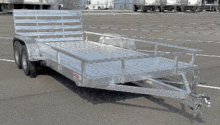 New 2026 Cherokee 81 x 16' 42  Gate Utility Trailer