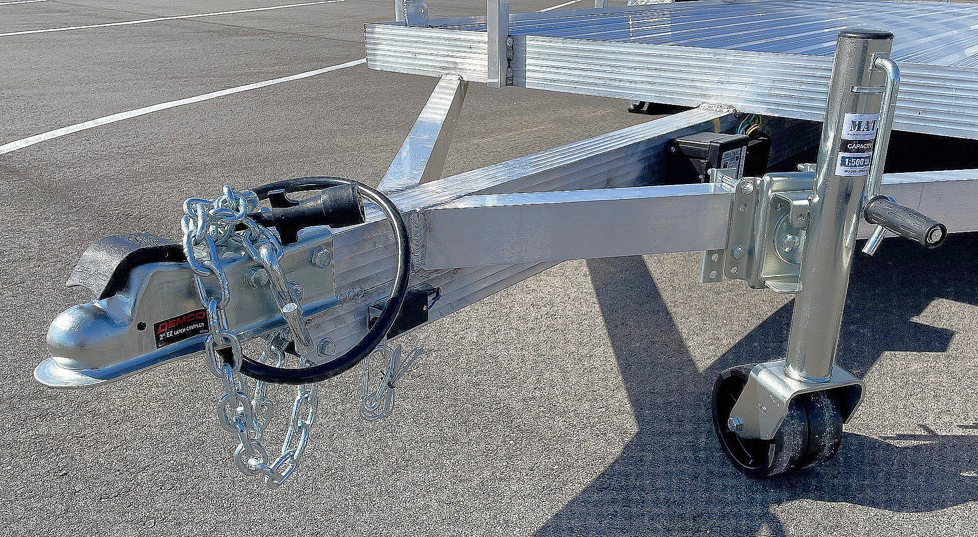 New 2026 Cherokee 14' Tandem Axle Aluminum Utility Utility Trailer