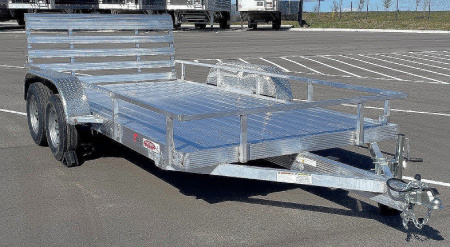 New 2026 Cherokee 14' Tandem Axle Aluminum Utility Utility Trailer