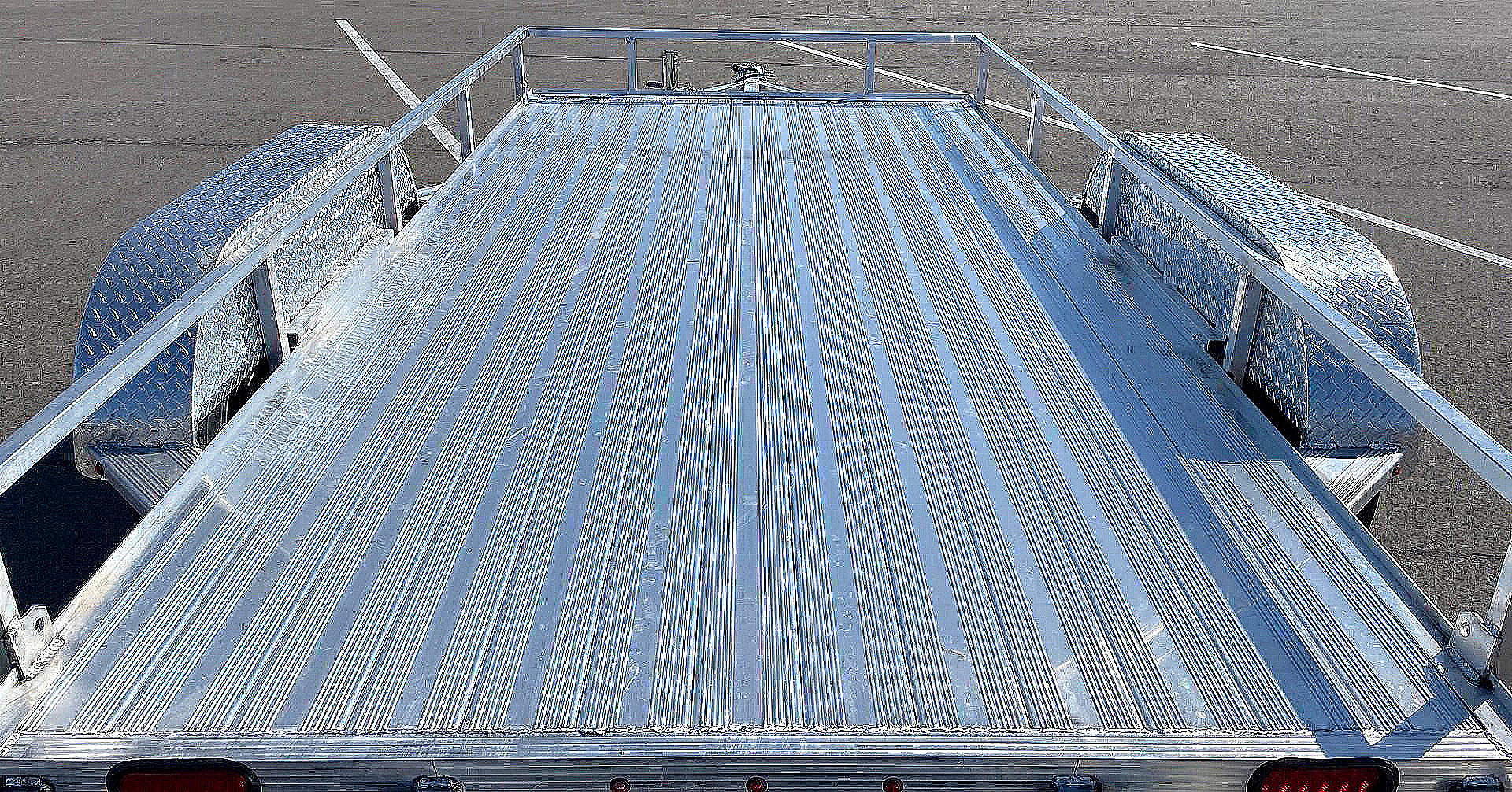 New 2026 Cherokee 14' Tandem Axle Aluminum Utility Utility Trailer