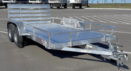 New 2026 Cherokee 14' Tandem Axle Aluminum Utility Utility Trailer