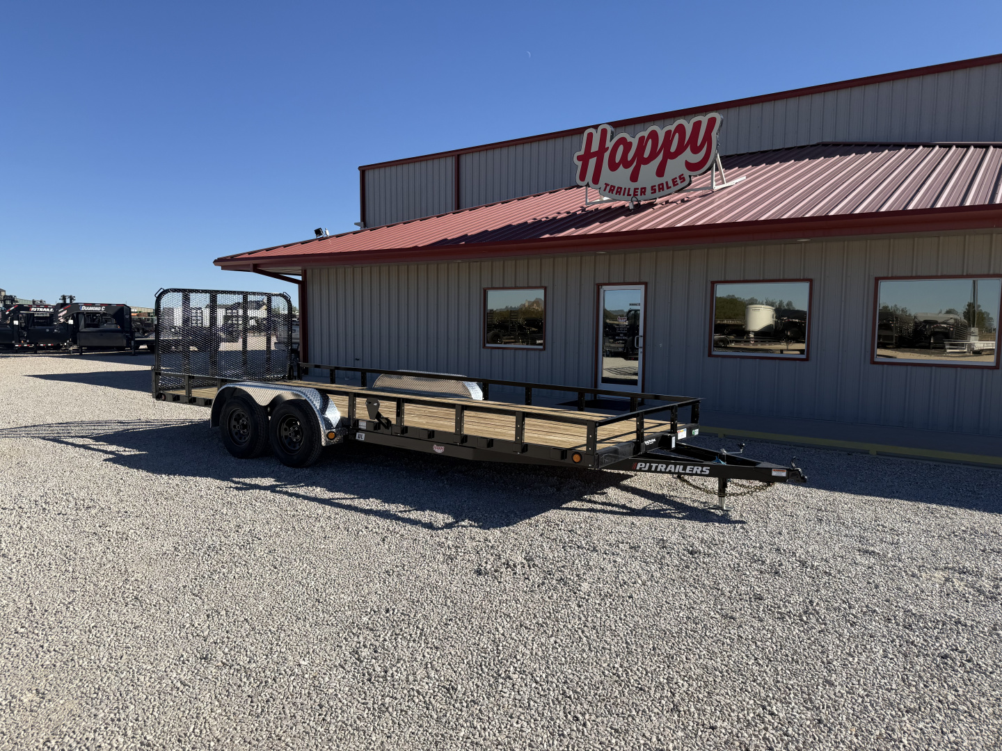 New 2026 PJ 83"x20' Tandem Axle Utility Trailer - UL