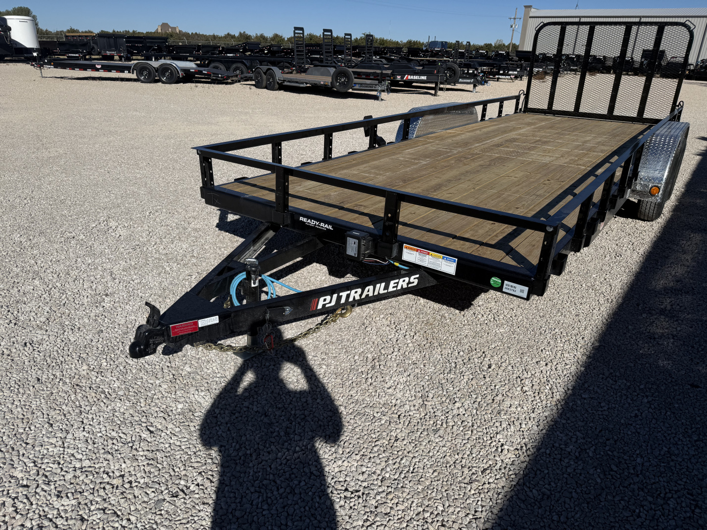 New 2026 PJ 83"x20' Tandem Axle Utility Trailer - UL