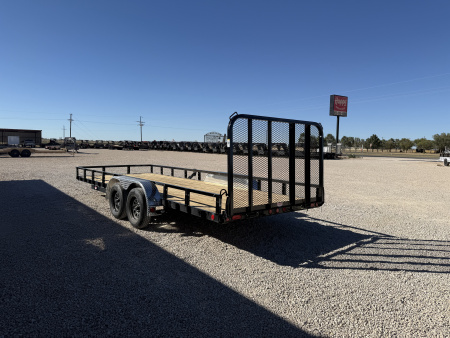 New 2026 PJ 83"x20' Tandem Axle Utility Trailer - UL