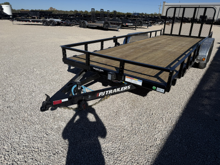 New 2026 PJ 83"x20' Tandem Axle Utility Trailer - UL