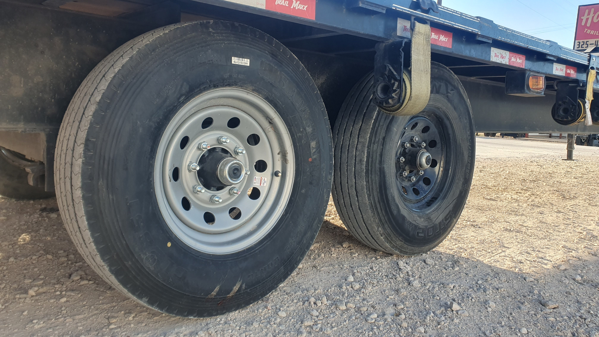 Used 2025 Trail Maxx 102"x40' Flatbed w/ Max Ramps