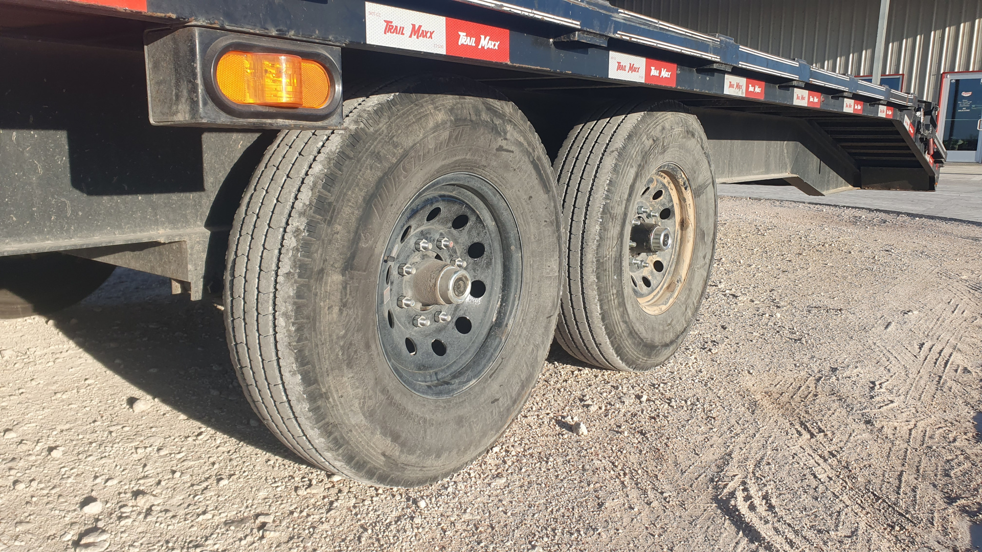 Used 2025 Trail Maxx 102"x40' Flatbed w/ Max Ramps