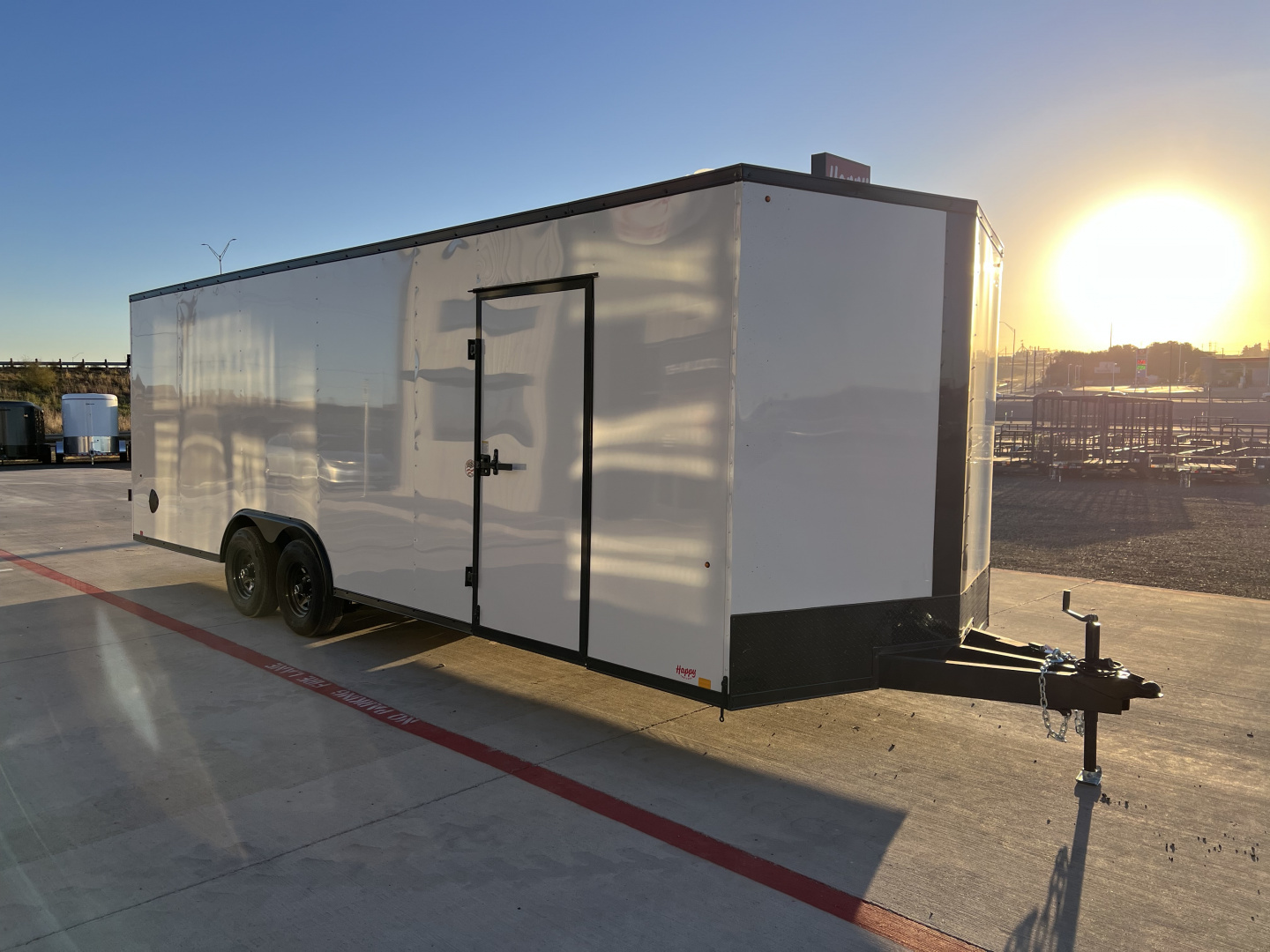 New 2026 Compass 8.5x24' Enclosed Cargo Trailer - Indigo DLX