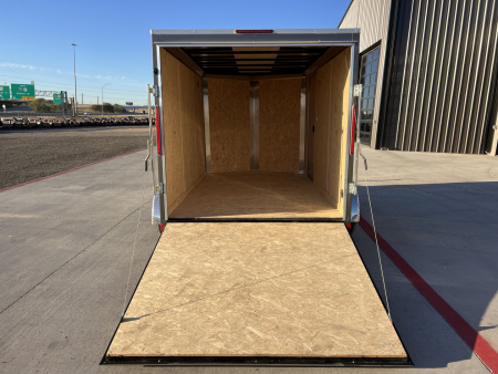 New 2026 Compass 7'x12' Enclosed Cargo Trailer - Indigo DLX