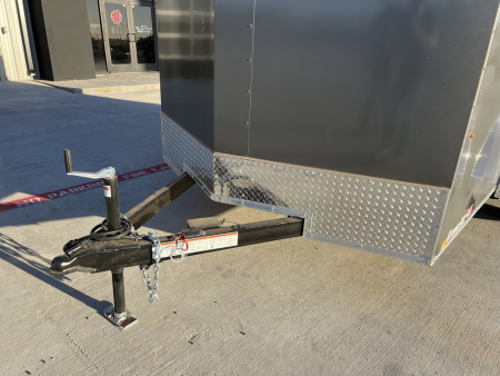 New 2026 Compass 7'x12' Enclosed Cargo Trailer - Indigo DLX