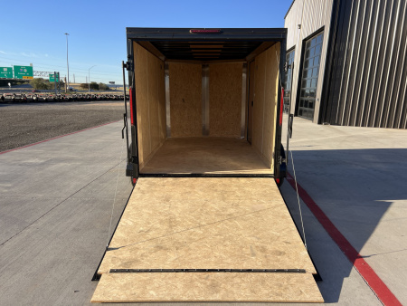 New 2026 Compass 7'x12' Enclosed Cargo Trailer - Indigo DLX