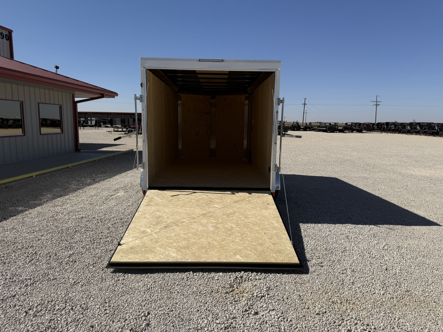 New 2026 Compass 7'x14' Enclosed Cargo Trailer - Indigo DLX