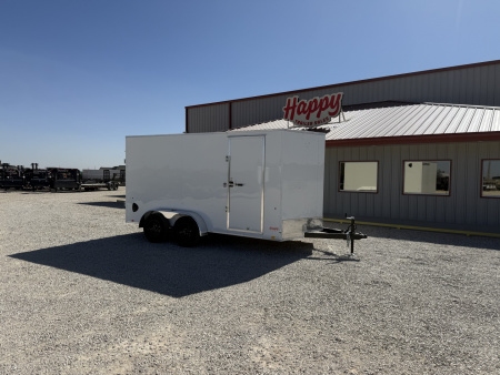 New 2026 Compass 7'x14' Enclosed Cargo Trailer - Indigo DLX