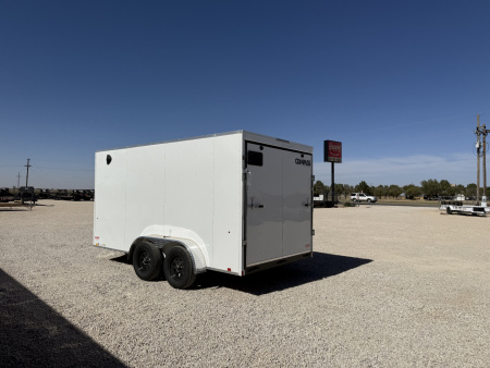 New 2026 Compass 7'x14' Enclosed Cargo Trailer - Indigo DLX