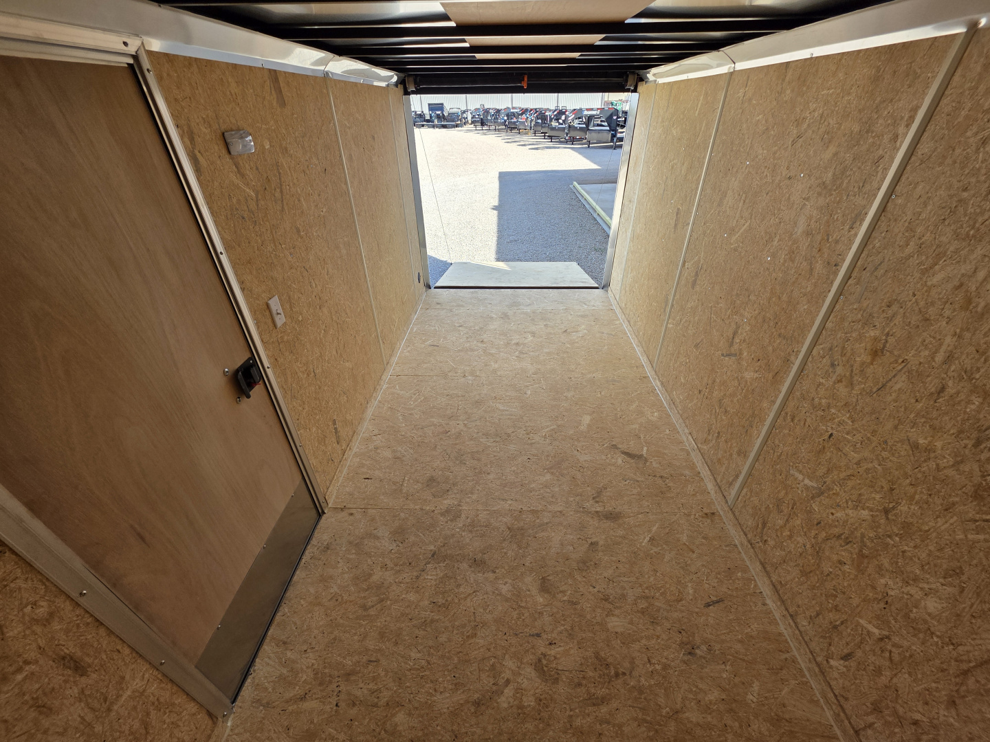 New 2026 Compass 7'x14' Enclosed Cargo Trailer - Indigo DLX