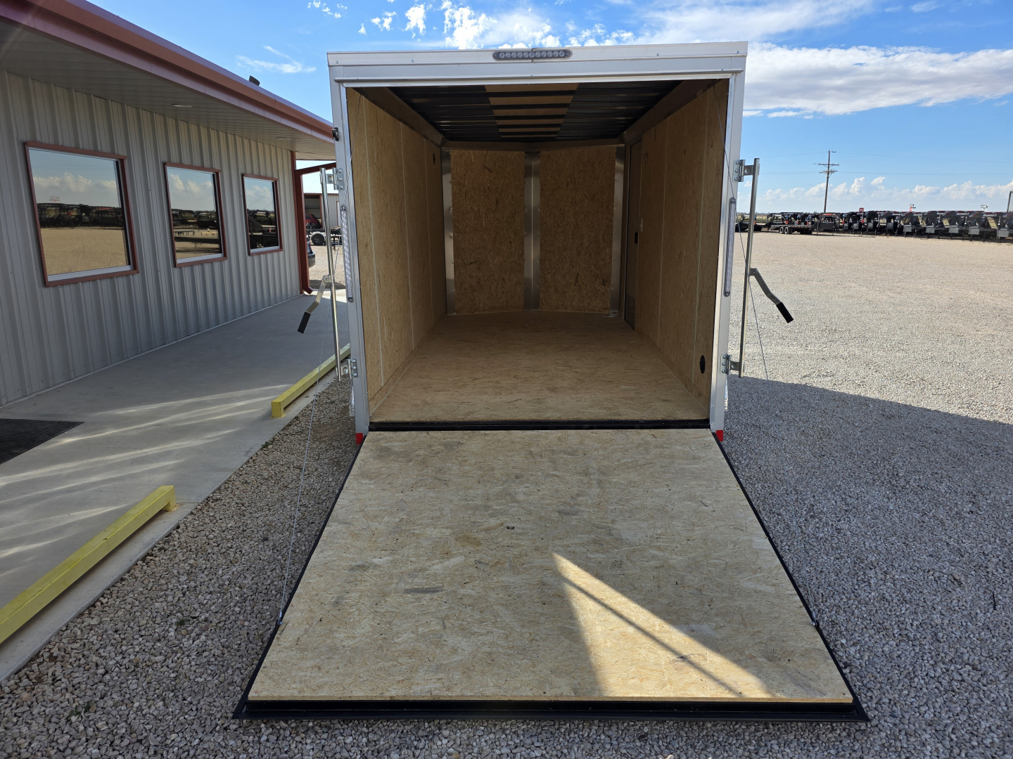 New 2026 Compass 7'x14' Enclosed Cargo Trailer - Indigo DLX
