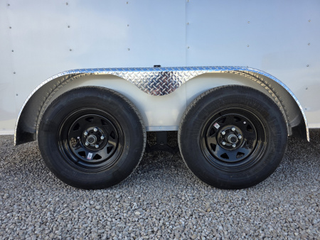 New 2026 Compass 7'x14' Enclosed Cargo Trailer - Indigo DLX