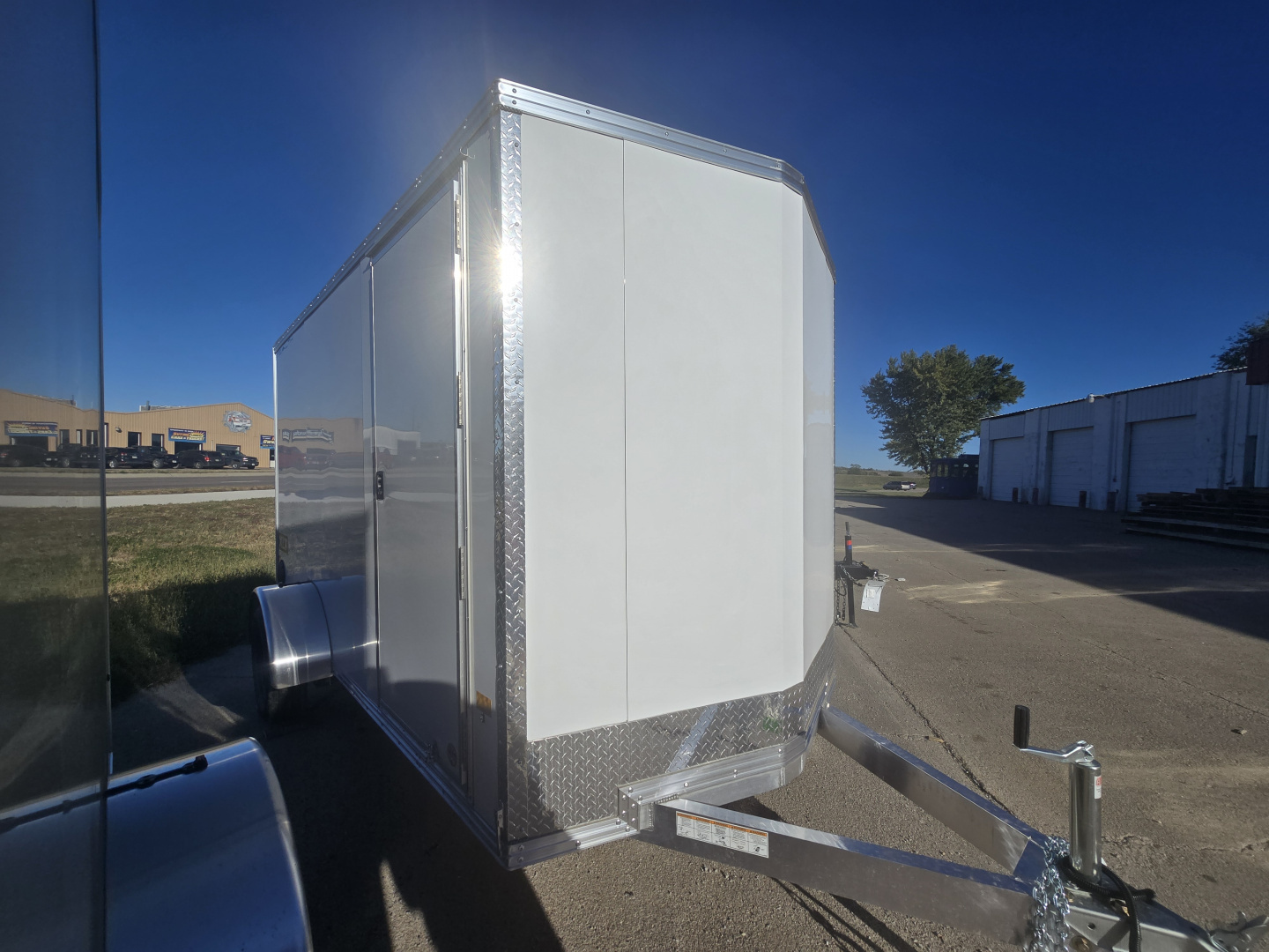 New 2026 ALCOM 6x12 XLT All Aluminum enclosed Cargo / Enclosed Trailer