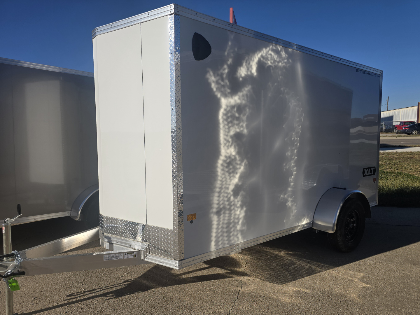New 2026 ALCOM 6x12 XLT All Aluminum enclosed Cargo / Enclosed Trailer