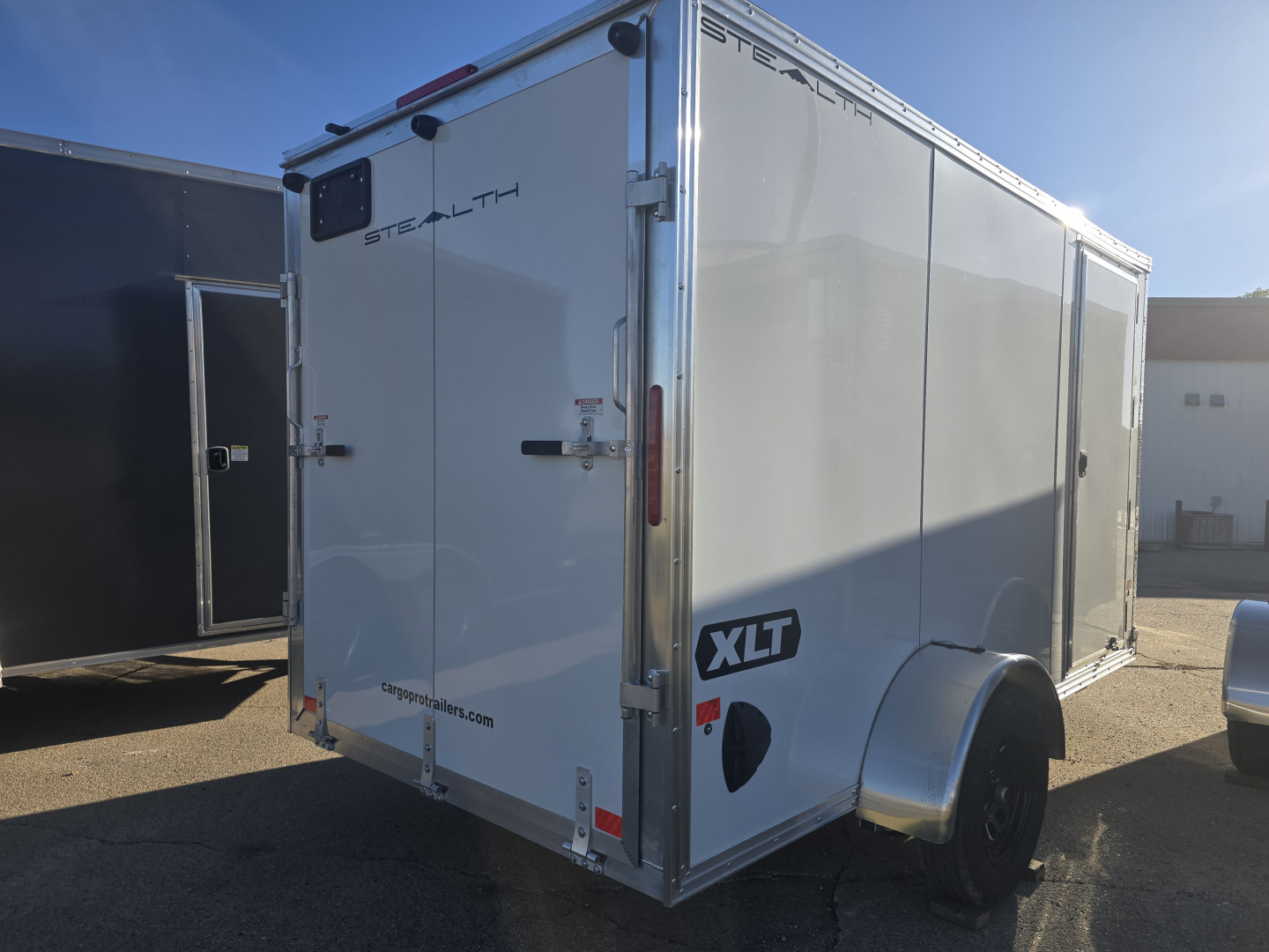 New 2026 ALCOM 6x12 XLT All Aluminum enclosed Cargo / Enclosed Trailer