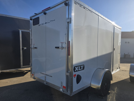 New 2026 ALCOM 6x12 XLT All Aluminum enclosed Cargo / Enclosed Trailer