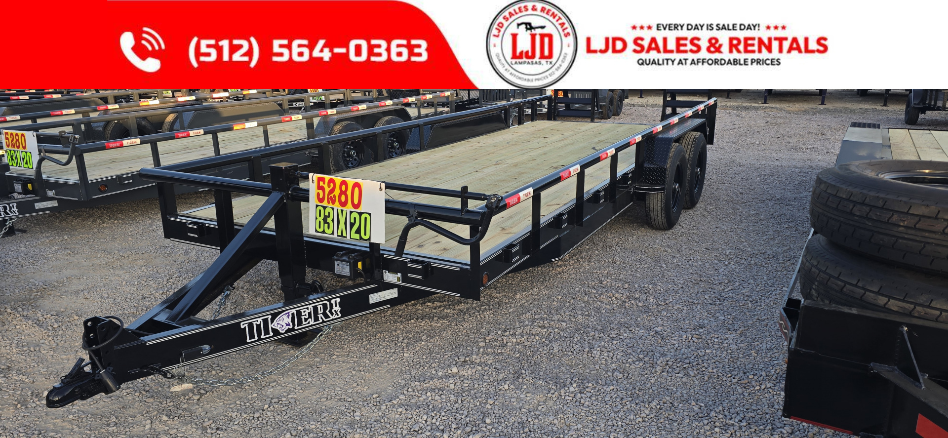 New 2026 Tiger - Heavy Duty Pipetop Trailer 83' X 20'