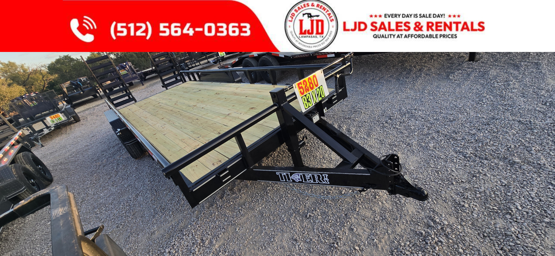 New 2026 Tiger - Heavy Duty Pipetop Trailer 83' X 20'