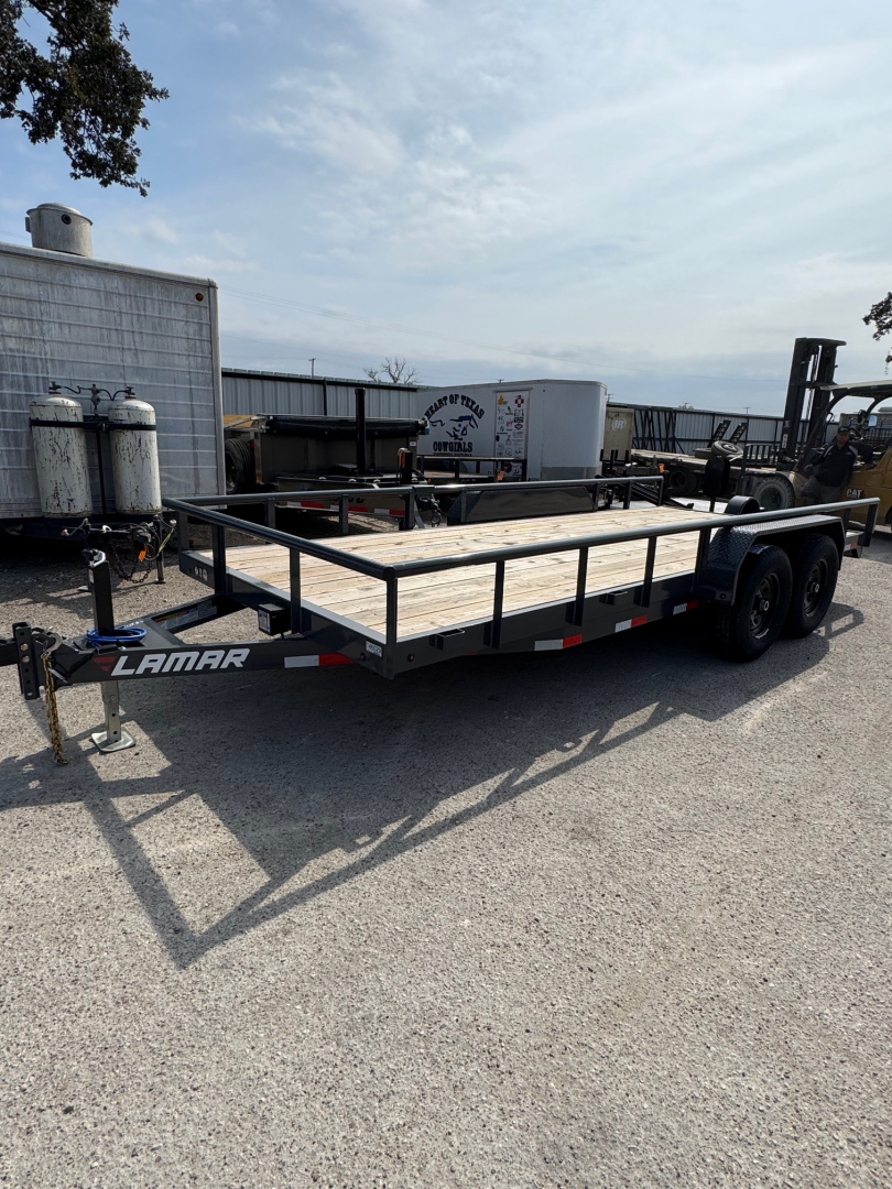 New 2026 Lamar Trailers 83X18 10K Utility Trailer