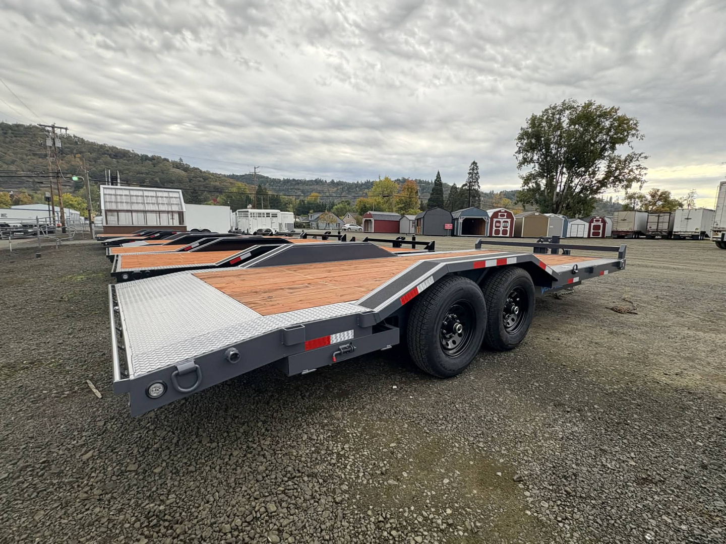 New CAR HAULER 2026 VERSATILE HD720TA3 7X20 ROCK CRAWLER DRIVE OVER FENDERS 14000 GVWR TRAILER