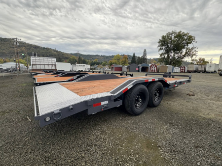 New CAR HAULER 2026 VERSATILE HD720TA3 7X20 ROCK CRAWLER DRIVE OVER FENDERS 14000 GVWR TRAILER