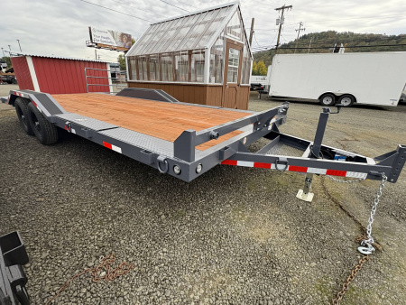 New CAR HAULER 2026 VERSATILE HD720TA3 7X20 ROCK CRAWLER DRIVE OVER FENDERS 14000 GVWR TRAILER