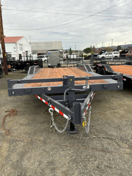 New CAR HAULER 2026 VERSATILE HD720TA3 7X20 ROCK CRAWLER DRIVE OVER FENDERS 14000 GVWR TRAILER